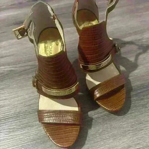 Michael Michael Kors Annalise platform leather